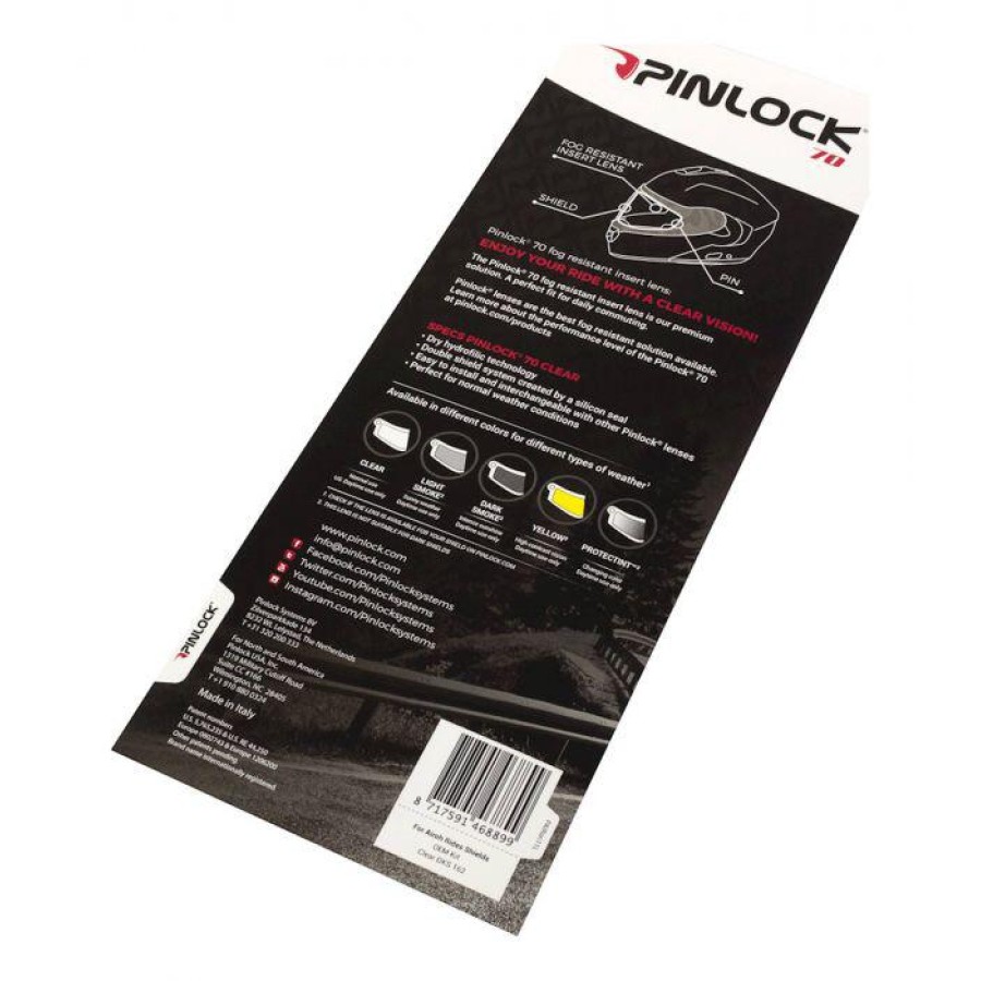 ΑΝΤΙΘΑΜΒΩΤΙΚΗ ΜΕΜΒΡΑΝΗ PINLOCK ΓΙΑ AIROH RIDES