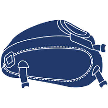 ΚΑΛΥΜΜΑ BAGSTER APRILIA RSV1000/R/TUONO/FACTORY ΜΠΛΕ/DECO ACIER (2001)