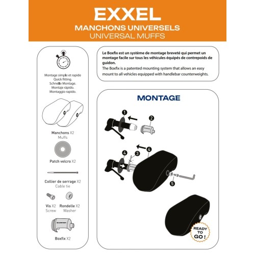 ΚΟΥΚΟΥΛΕΣ ΧΕΡΙΩΝ UNIVERSAL - BAGSTER EXXEL