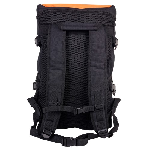 ΣΑΚΙΔΙΟ ΠΛΑΤΗΣ BAGSTER SYPHER ΜΑΥΡΟ/ΠΟΡΤΟΚΑΛΙ 30lt