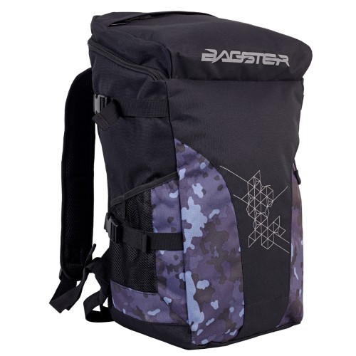 ΣΑΚΙΔΙΟ ΠΛΑΤΗΣ BAGSTER SYPHER CAMO/ΜΠΛΕ 30lt