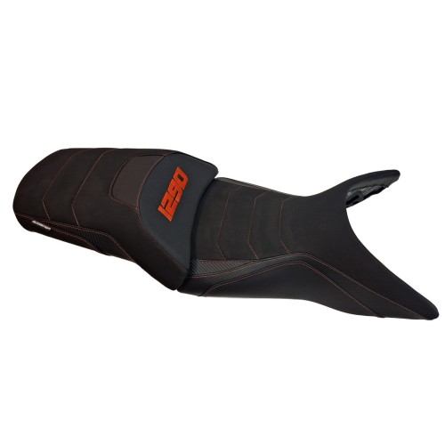 ΚΑΛΥΜΜΑ ΣΕΛΑΣ BAGSTER "DESIGN" ΓΙΑ KTM 1290 SUPER ADVENTURE '21-'26 NUBUCK/STAM/CARBON/ORANGE