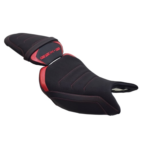 ΚΑΛΥΜΜΑ ΣΕΛΑΣ BAGSTER "DESIGN" ΓΙΑ SUZUKI GSX S 950/1000 '21-'26 STAM/NUBUCK/CARBON/RED