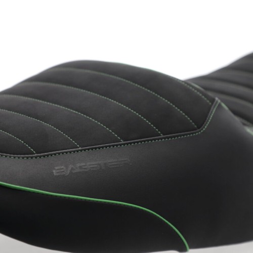 ΣΕΛΑ BAGSTER "SIT'N GO" ΓΙΑ KAWASAKI Z 900RS (ΜΕ ΠΛΑΤΗ) '18-'26 BLACK / GREEN