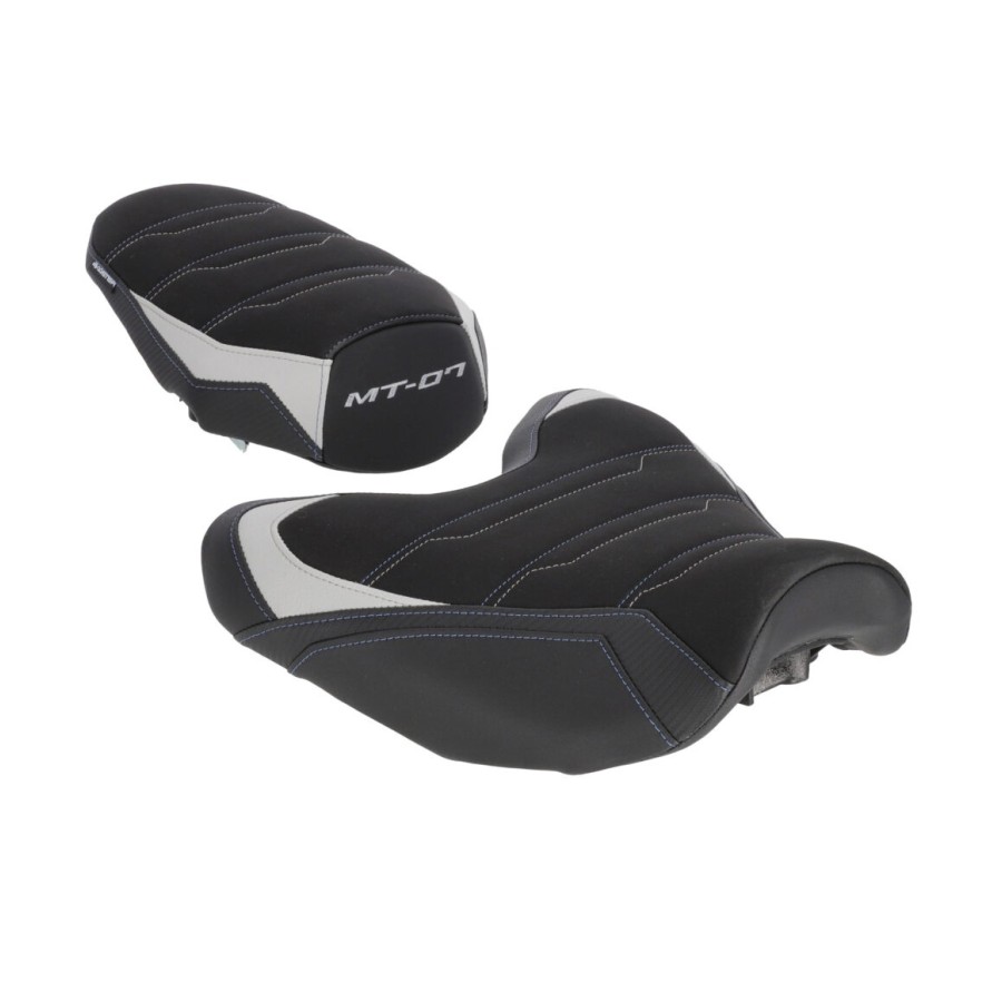 ΣΕΛΑ BAGSTER "SIT'N GO" ΓΙΑ YAMAHA MT 07 '25-'26 BLACK / SILVER / CELTIC ΜΠΛΕ 