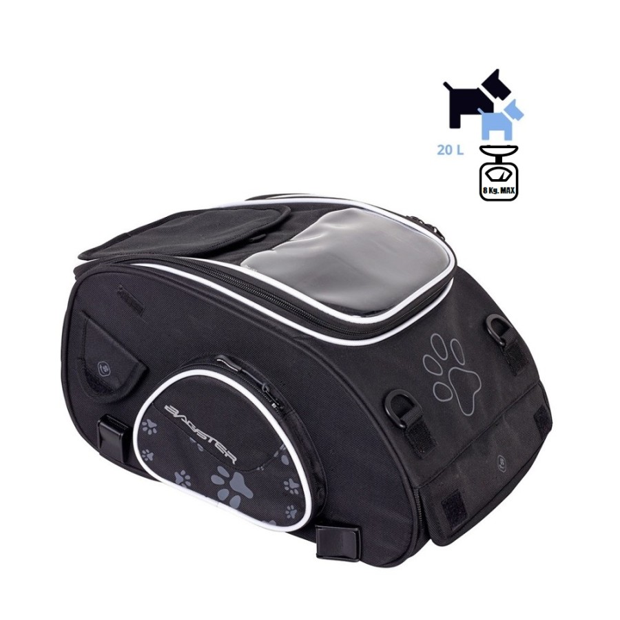 TANK BAG BAGSTER PUPPY SMALL 20lt  ΓΙΑ ΜΕΤΑΦΟΡΑ ΜΙΚΡΩΝ ΚΑΤΟΙΚΙΔΙΩΝ (ΠΡΟΣΑΡΜΟΖΕΤΑΙ ΣΕ ΚΑΛΥΜΜΑ ΡΕΖΕΡΒΟΥΑΡ BAGSTER)