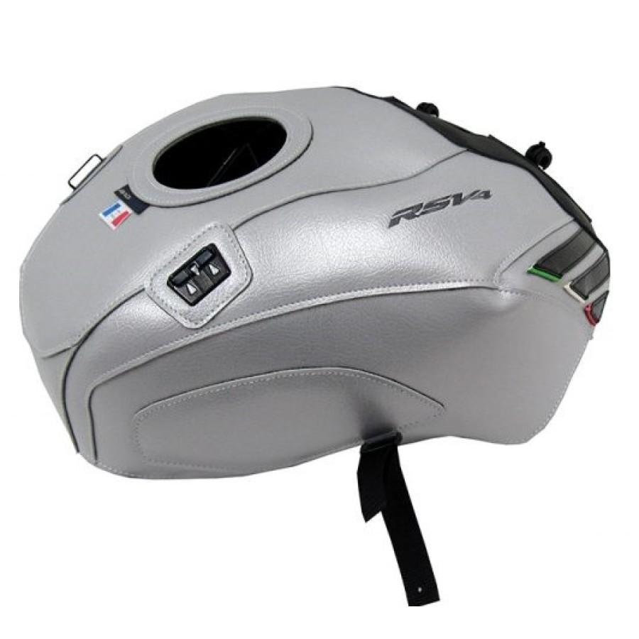 ΚΑΛΥΜΜΑ BAGSTER APRILIA RSV4 ΜΑΥΡΟ ΜΑΤ/ΑΣΗΜΙ/GAZON/ΛΕΥΚΟ/PERSICO (2017-2019)
