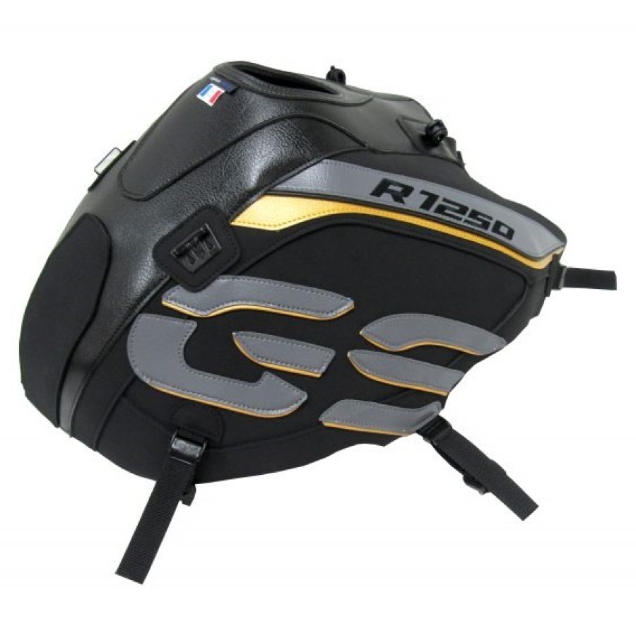 ΚΑΛΥΜΜΑ BAGSTER BMW R1250GS ΜΑΥΡΟ/ΜΑΥΡΟ ΜΑΤ GRAINΥ/DECO ORAGE/ΧΡΥΣΟ (2018-2023)