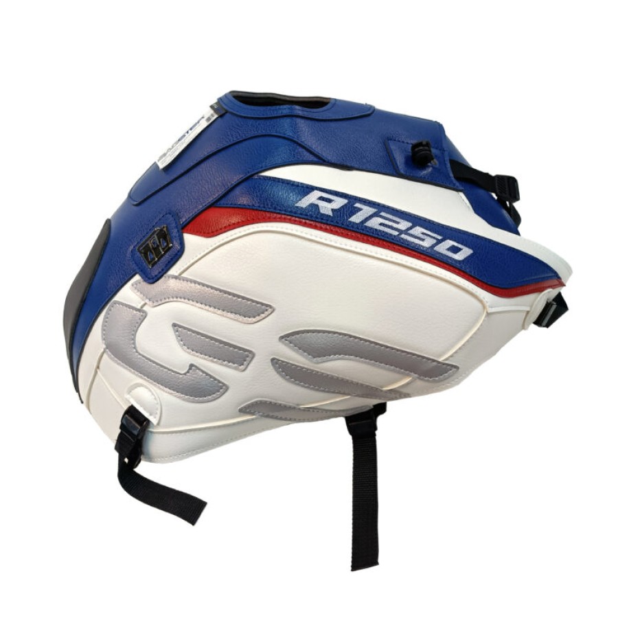 ΚΑΛΥΜΜΑ BAGSTER BMW R1250GS ΜΠΛΕ/ΑΣΠΡΟ/DECO ΚΟΚΚΙΝΟ/ΑΣΗΜΙ (2018-2023)