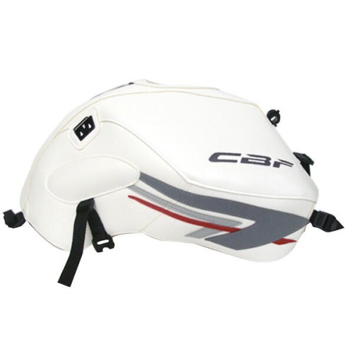 ΚΑΛΥΜΜΑ BAGSTER HONDA CBF600N UNFAIRED ΛΕΥΚΟ/DECO ΓΚΡΙ ACIER/ΚΟΚΚΙΝΟ (2010-2011)