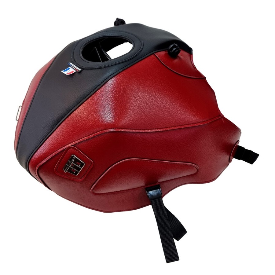 ΚΑΛΥΜΜΑ BAGSTER HONDA CB 125 R ΜΑΥΡΟ MAT GRAINE/DARK RED (2018-2023)