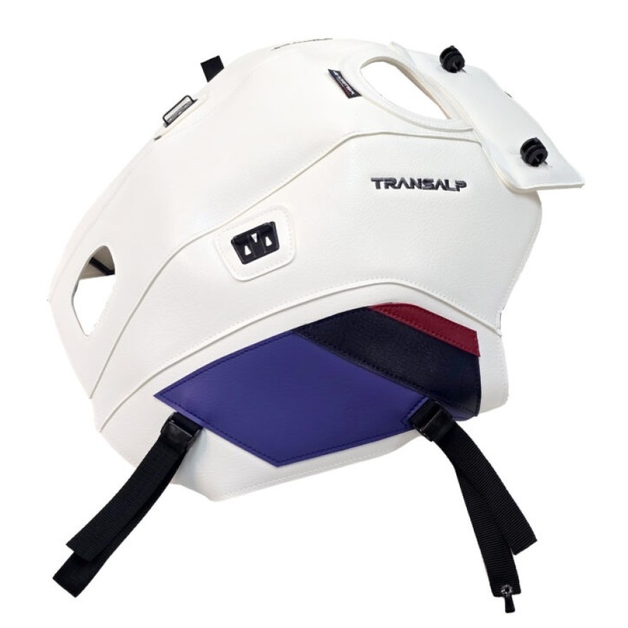 ΚΑΛΥΜΜΑ BAGSTER HONDA TRANSALP XL 750 TRANSALP ΑΣΠΡΟ/DECO ΚΟΚΚΙΝΟ-MARINE ΜΠΛΕ-ΛΙΛΑ (2023-2024)