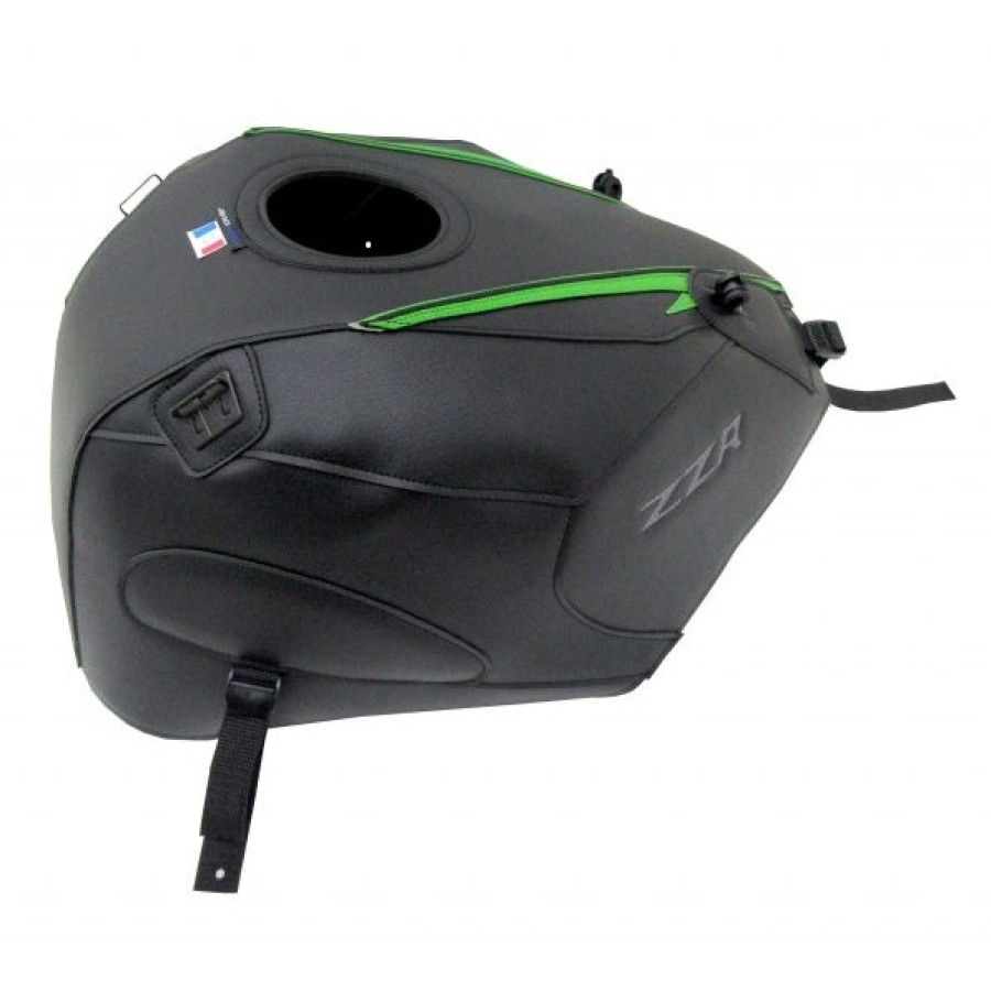ΚΑΛΥΜΜΑ BAGSTER KAWASAKI ZZR1400 ΜΑΥΡΟ ΜΑΤ GRAINE/ΠΕΡΛΕ ΠΡΑΣΙΝΟ (2018)