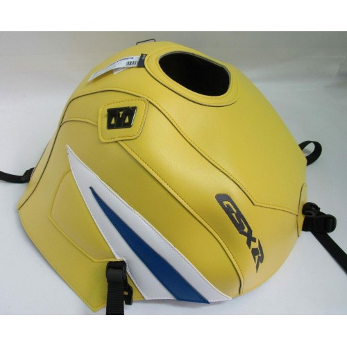ΚΑΛΥΜΜΑ BAGSTER SUZUKI GSX 600 / GSX 750 R DAFFODIL ΚΙΤΡΙΝΟ/ ΛΕΥΚΟ / GITANE ΜΠΛΕ (2005)