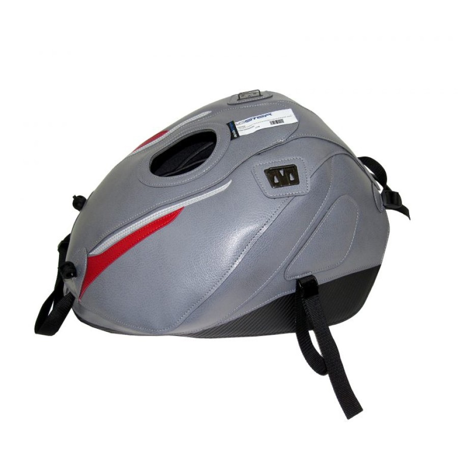 ΚΑΛΥΜΜΑ BAGSTER TRIUMPH STREET TRIPLE R 675 / STREET TRIPLE S 765 ACIER DECO ΑΣΗΜΙ/ΚΟΚΚΙΝΟ (2020)