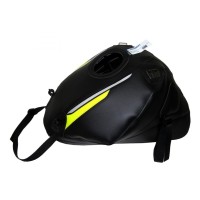 ΚΑΛΥΜΜΑ BAGSTER TRIUMPH STREET TRIPLE R 675 / STREET TRIPLE S 765 GRAINY MAT MAYΡΟ DECO ΑΣΗΜΙ/ΚΙΤΡΙΝΟ FLUO (2020)