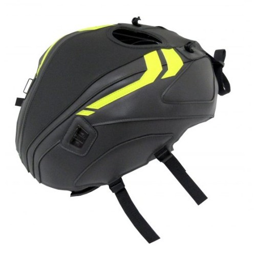 ΚΑΛΥΜΜΑ BAGSTER YAMAHA MT 125 ΜΑΥΡΟ ΜΑΤ GRAINY/ESPACE/DECO ΚΙΤΡΙΝΟ FLUO (2018)