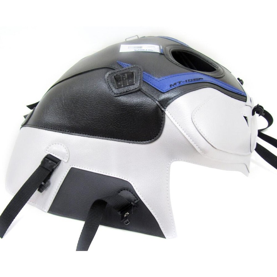 ΚΑΛΥΜΜΑ BAGSTER YAMAHA MT10 ΑΣΗΜΙ/ΜΑΥΡΟ/ΜΑΥΡΟ ΜΑΤ GRAINE/DECO BALTIQUE ΜΠΛΕ (2017)