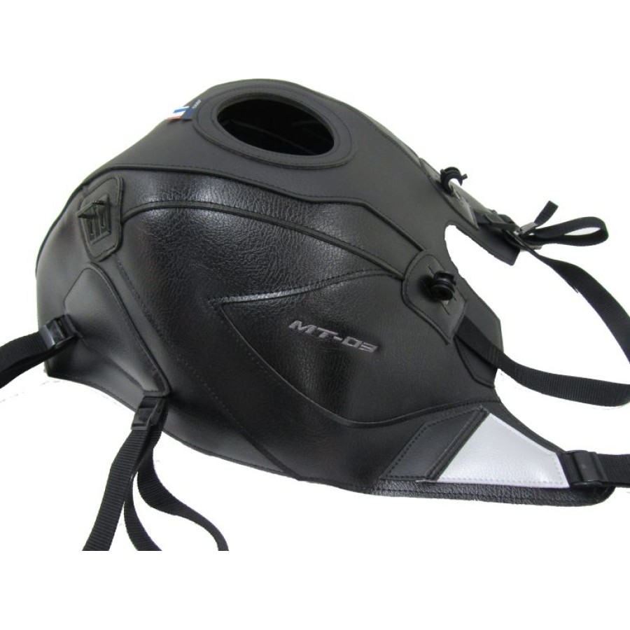 ΚΑΛΥΜΜΑ BAGSTER YAMAHA MT03 ΜΑΥΡΟ ΜΑΤ GRAINE/ΜΑΥΡΟ/DECO ΜΑΥΡΟ ΜΑΤ GRAINE/ΑΣΗΜΙ (2016)