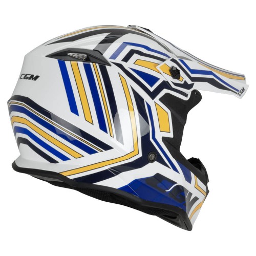 ΚΡΑΝΟΣ CGM MUD-X 367G WHITE / BLUE / YELLOW