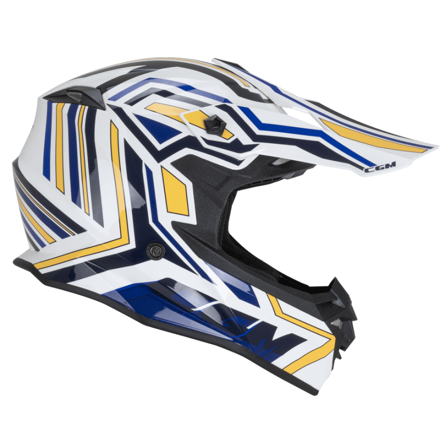 ΚΡΑΝΟΣ CGM MUD-X 367G WHITE / BLUE / YELLOW