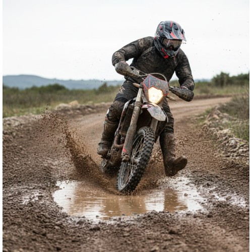 ΚΡΑΝΟΣ CGM MUD-X 367G BLACK / GREY / RED