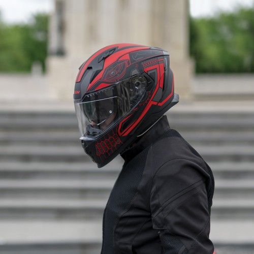 CGM BLAST MAYA 311M BLACK / RED MATT