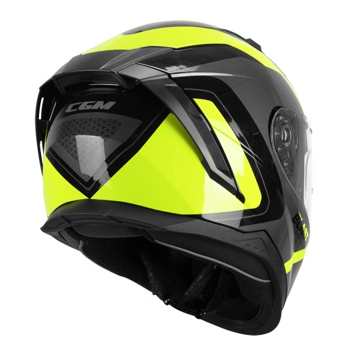 CGM BLAST RACE 311R BLACK / YELLOW FLUO