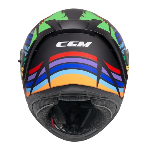 CGM BLAST SKULL 311X BLACK / BLUE / RED