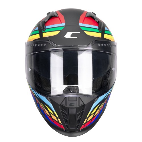 CGM BLAST SKULL 311X BLACK / BLUE / RED