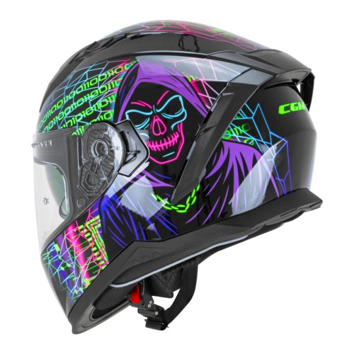 CGM BLAST TECH 311T BLACK / VIOLET / GREEN FLUO