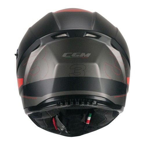 CGM ONYX SPORT 333G BLACK / RED MATT