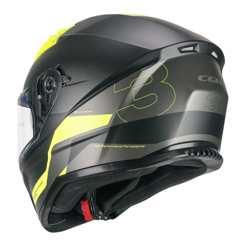 CGM ONYX SPORT 333G BLACK / YELLOW FLUO MATT
