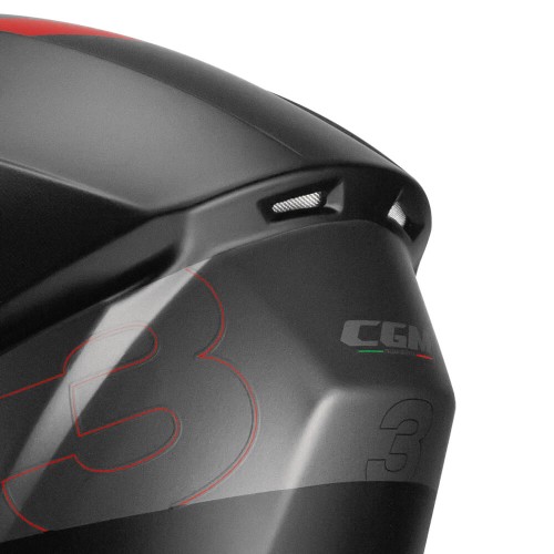 CGM ONYX SPORT 333G BLACK / RED MATT