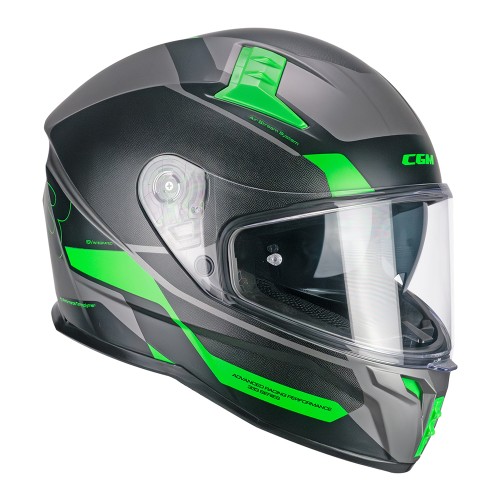 CGM ONYX SPORT 333G GREY / GREEN FLUO MATT