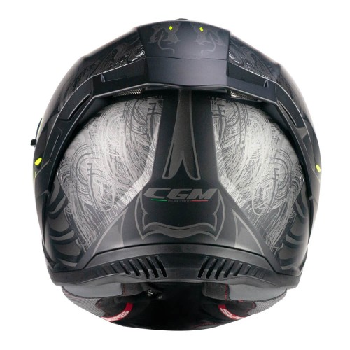 CGM SHOT NIPPO 363S BLACK /  YELLOW FLUO MATT
