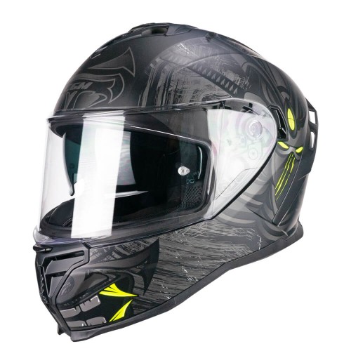 CGM SHOT NIPPO 363S BLACK /  YELLOW FLUO MATT