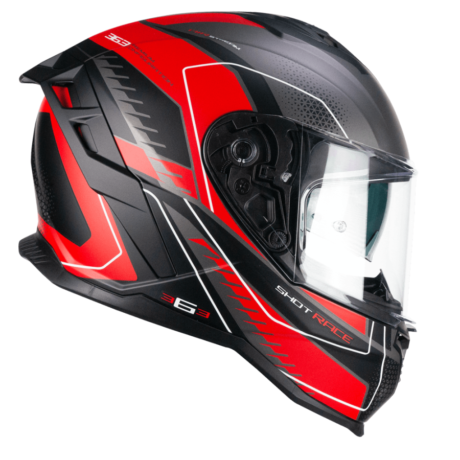 CGM SHOT RACE 363G ANTHRACITE / RED
