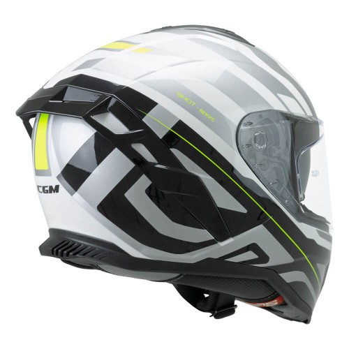 CGM SHOT SPORT 363M WHITE / BLACK / YELLOW FLUO