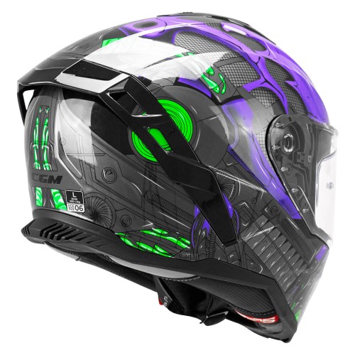 CGM SHOT VILLAIN 363R BLACK / VIOLET / GREEN