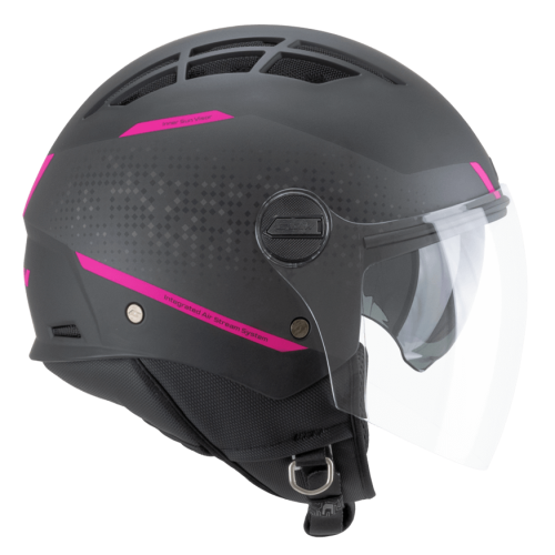 ΚΡΑΝΟΣ CGM AIR CITY 116X BLACK / FUCSIA MATT (ΣΥΜΠΕΡΙΛΑΜΒΑΝΕΙ ΚΑΠΑΚΙΑ ΑΕΡΑΓΩΓΩΝ)