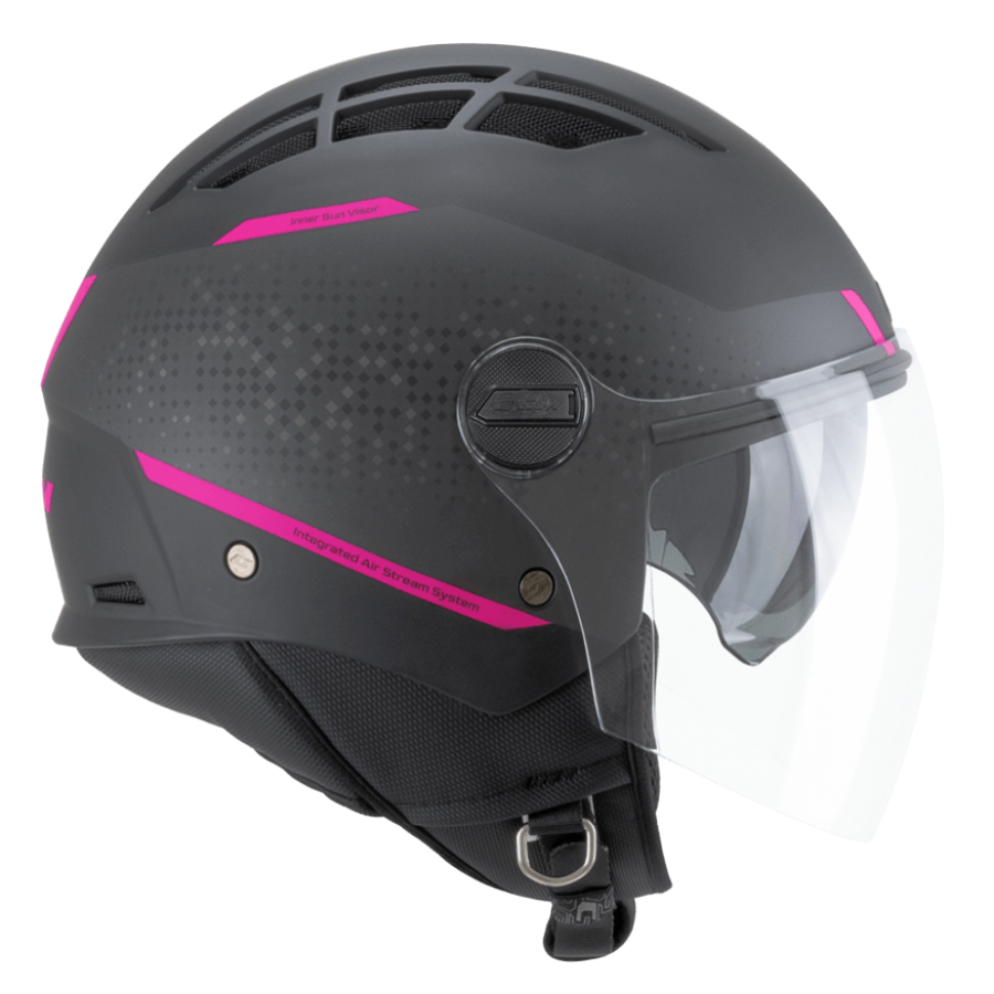 ΚΡΑΝΟΣ CGM AIR CITY 116X BLACK / FUCSIA MATT (ΣΥΜΠΕΡΙΛΑΜΒΑΝΕΙ ΚΑΠΑΚΙΑ ΑΕΡΑΓΩΓΩΝ)