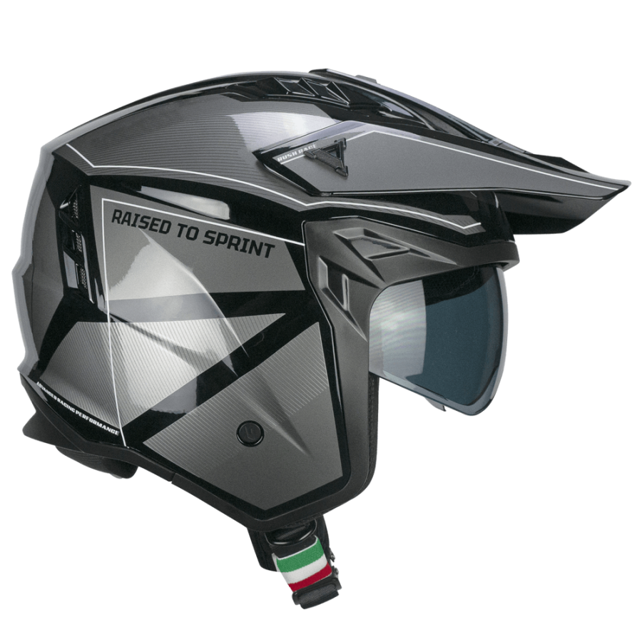 ΚΡΑΝΟΣ CGM RUSH RACE 155S BLACK / GRAPHITE (ME ΠΡΟΣΘΑΦΑΙΡΟΥΜΕΝΟ ΓΕΙΣΟ)