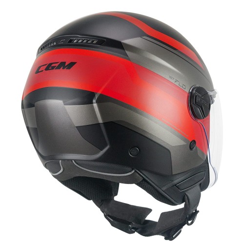 ΚΡΑΝΟΣ CGM FLO CITY 167K BLACK / RED MATT