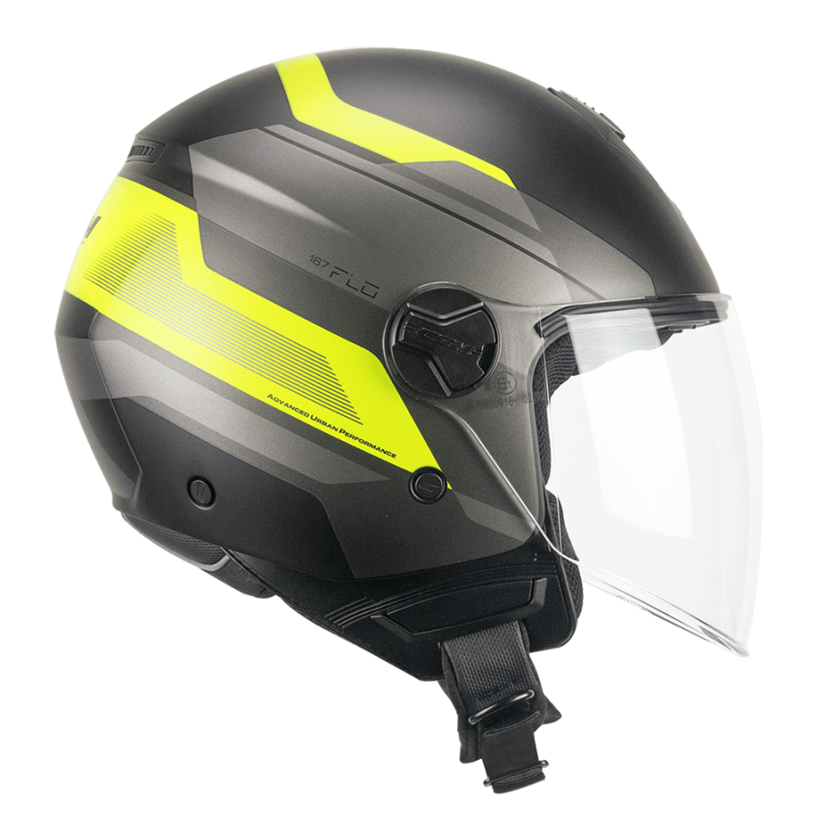 ΚΡΑΝΟΣ CGM FLO CITY 167K BLACK / YELLOW FLUO MATT