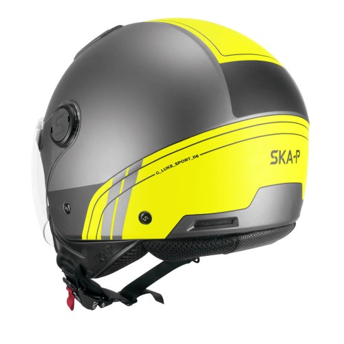 ΚΡΑΝΟΣ CGM SKA-P 1LH LUKE SPORT ANTHRACITE / YELLOW FLUO