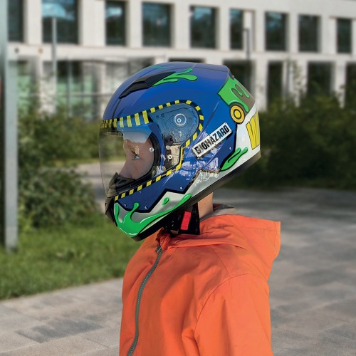 ΠΑΙΔΙΚΟ ΚΡΑΝΟΣ CGM LUCKY BIO 265R  BLUE / YELLOW / GREEN FLUO MATT