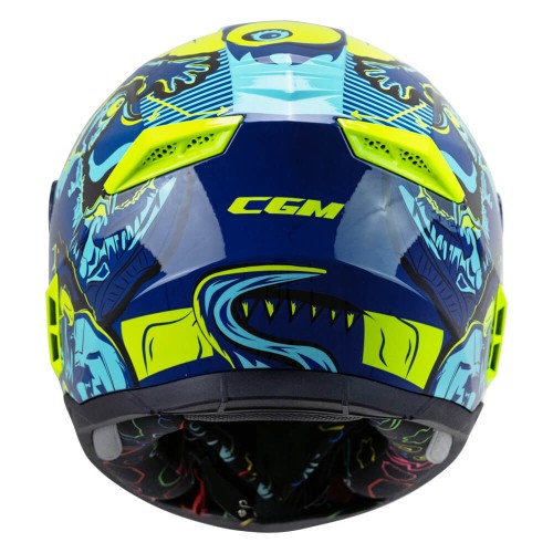 ΠΑΙΔΙΚΟ ΚΡΑΝΟΣ CGM MICRO MONSTER 265X BLUE / FLUO YELLOW MATT
