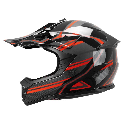 ΠΑΙΔΙΚΟ ΚΡΑΝΟΣ CGM DIRT-X FURY 267G BLACK / GREY / RED