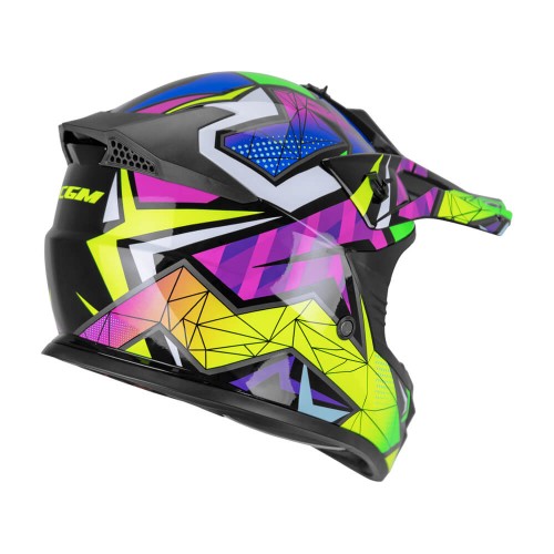ΠΑΙΔΙΚΟ ΚΡΑΝΟΣ CGM DIRT-X ARROW 267S GREEN / YELLOW / NEON PURPLE
